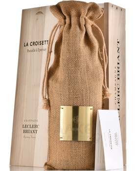 Leclerc Briant La Croisette Millesime - шампанское Леклер Бриант Ля Круазетт Миллезим 2016 год 0.75 л белое экстра брют в д/у