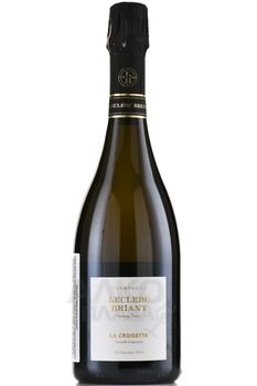 Leclerc Briant La Croisette Millesime - шампанское Леклер Бриант Ля Круазетт Миллезим 2016 год 0.75 л белое экстра брют в д/у