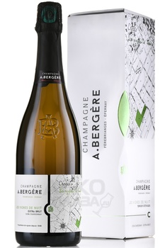 A. Bergere Les Vignes de Nuit - шампанское А.Бержер Ле Винь де Нюи 0.75 л белое экстра брют в п/у