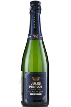 Jules Pierlot Brut - шампанское Жюль Пьерло Брют 0.75 л белое брют