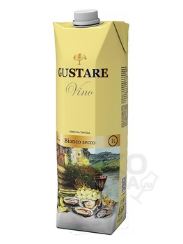 Gustare - вино Густаре белое сухое 0.75 л