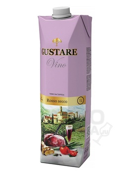 Gustare - вино Густаре 0.75 л красное сухое