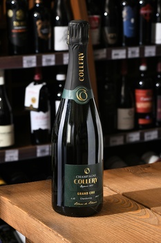 Champagne Collery Blanc de Blancs Grand Cru A Ay - шампанское Шампань Коллери Блан де Блан Гранд Крю а Аи 0.75 л белое брют