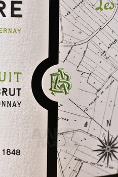 A. Bergere Les Vignes de Nuit - шампанское А.Бержер Ле Винь де Нюи 0.75 л белое экстра брют в п/у