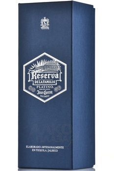 Jose Cuervo Platino Reserva de la Familia - текила Хосе Куэрво Платино Резерва де ла Фамилия 0.75 л