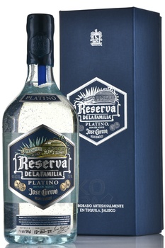 Jose Cuervo Platino Reserva de la Familia - текила Хосе Куэрво Платино Резерва де ла Фамилия 0.75 л
