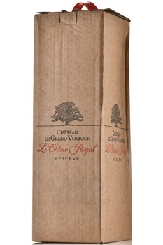Chateau le Grand Vostock Le Chene Royal Reserve - вино Шато ле Гран Восток Ле Шен Рояль Резерв 1.5 л красное сухое в п/у