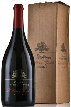 Chateau le Grand Vostock Le Chene Royal Reserve - вино Шато ле Гран Восток Ле Шен Рояль Резерв 1.5 л красное сухое в п/у
