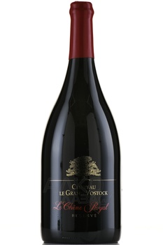 Chateau le Grand Vostock Le Chene Royal Reserve - вино Шато ле Гран Восток Ле Шен Рояль Резерв 1.5 л красное сухое в п/у