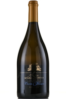 Chateau le Grand Vostock Cuvee Karsov Reserve - вино Шато ле Гран Восток Кюве Карсов Резерва 1.5 л белое сухое в п/у