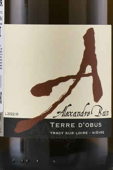 Alexandre Bain Terre d’Obus - вино Александр Бэн Тер д’Обю 0.75 л белое сухое