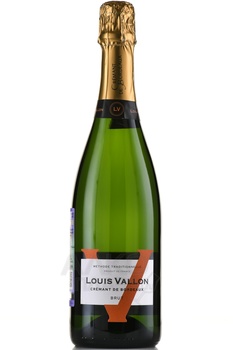 Louis Vallon Cremant de Bordeaux - вино Луи Валлон Креман де Бордо 0.75 л белое брют