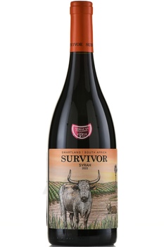 Survivor Syrah Van Loveren - вино Севайвор Сира Ван Ловерен 0.75 л красное сухое