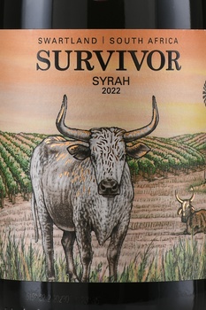 Survivor Syrah Van Loveren - вино Севайвор Сира Ван Ловерен 0.75 л красное сухое