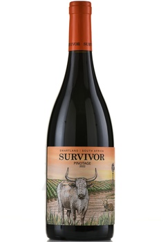 Survivor Pinotage Van Loveren - вино Севайвор Пинотаж Ван Ловерен 0.75 л красное сухое