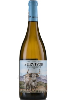 Survivor Sauvignon Blanc Van Loveren - вино Севайвор Совиньон Блан Ван Ловерен 0.75 л белое сухое