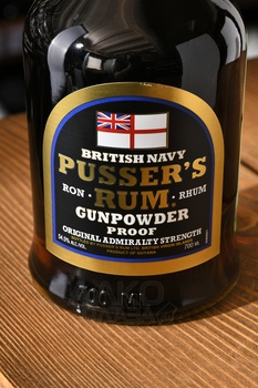 Pusser’s Gunpowder Proof Rum - ром Пусерс Ганпауде Пруф 0.7 л