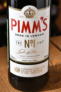 Pimm’s No 1 Cup - ликер Пиммс Номер 1 Кап 0.7 л