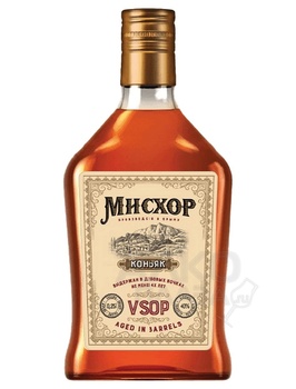 Коньяк Мисхор VSOP 5-летний 0.25 л