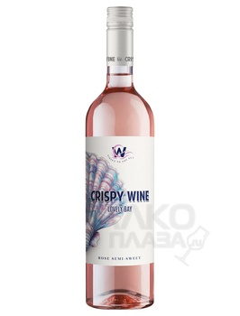 Вино Криспи Вайн Лавли Бэй 0.75 л розовое полусладкое