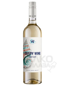 Вино Криспи Вайн Фэнси Клиф 0.75 л белое полусладкое