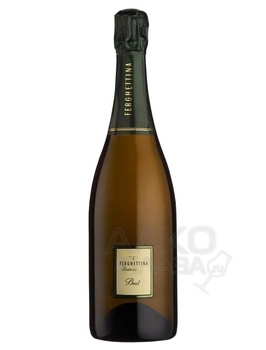 Ferghettina Franciacorta Brut - игристое вино Франчакорта Фергеттина Брют выдержанное 0.75 л