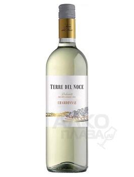 Dolomiti Terre Del Noce Chardonnay - вино Доломити Терре дель Ноче Шардонне 0.75 л белое сухое