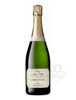 Jean Velut Lumiere et Craie Blanc de Blanc Brut - шампанское Жан Велю Люмьер э Кре Блан де Блан брют 0.75 л