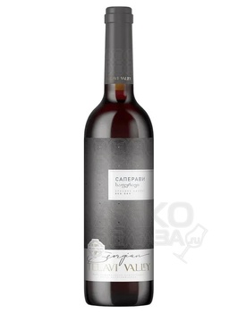 Telavi Valley Saperavi - вино Телави Вэлли Саперави 0.75 л красное сухое