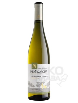 Mezzacorona Gewurztraminer Trentino - вино Трентино Меццакорона Гевюрцтраминер полусухое 0.75 л