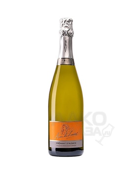 Cremant d’Alsace Anne de Laweiss - игристое вино Креман д’Эльзас Анна де Лавейс белое брют 0.75 л