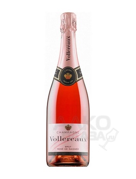 Vollereaux Rose de Saignee Brut - шампанское Воллеро Брют Розе де Сенье 0.75 л