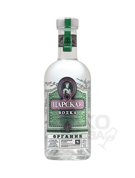 Водка Царская Органик ГЛ 0.5 л
