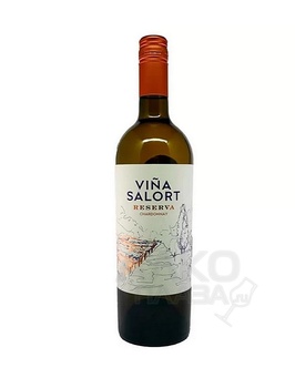Chardonnay Reserva Montevideo Vina Salort - вино Шардонне Резерва Монтевидео Винья Салорт белое сухое 0.75 л