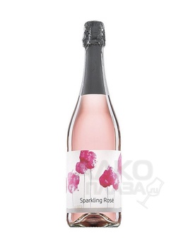 Huber Rose - игристое вино Хубер Розе 0.75 л сухое розовое