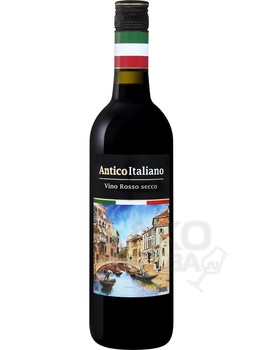 Antico Italiano - вино Антико Итальяно 0.7 л красное сухое