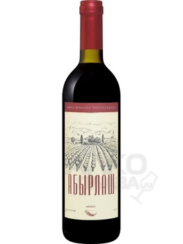 Ashamta Abyrlash - вино Ашамта Абырлаш 0.7 л красное полусладкое