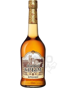 Коньяк Золотой Крым 0.5 л