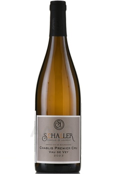 Schaller Camille & Laurent Chablis 1er Cru Vau De Vey - вино Шаллер Камилль эт Лоран Шабли Премье Крю Ву де Ве 0.75 л белое сухое