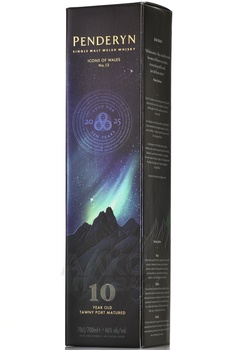 Penderyn Bad Wolf 10 Years - виски Пендерин Бэд Волф 10 лет 0.7 л в п/у