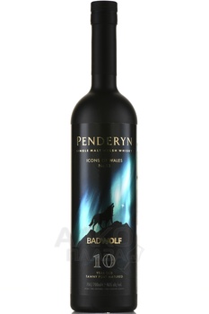 Penderyn Bad Wolf 10 Years - виски Пендерин Бэд Волф 10 лет 0.7 л в п/у