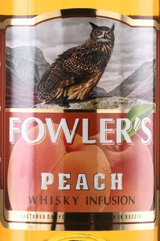 Fowler’s Peach - виски Фоулерс Персик 0.7 л
