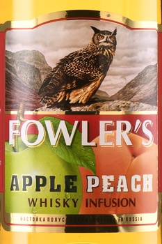 Fowler’s Apple-Peach - виски Фоулерс Яблоко Персик 0.7 л