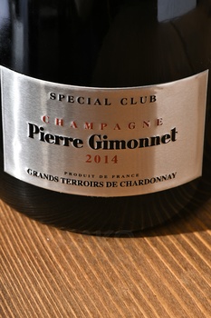 Pierre Gimonnet & Fils Special Club Grands Terroirs de Chardonnay - шампанское Пьер Жимоне э Фис Спесьяль Клуб Гран Терруар де Шардонне 0.75 л
