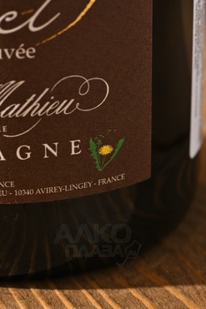 Serge Mathieu Tete de Cuvee Brut Select - шампанское Серж Матьё Брют Селект АОС 0.75 л