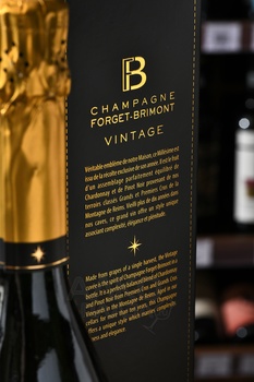 Forget-Brimont Brut Vintage Premier Cru - шампанское Форже-Бримон Брют Винтаж Премье Крю 0.75 л в п/у