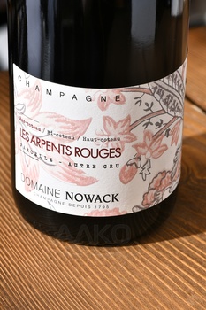 Les Arpents Rouges - шампанское Ле Арпан Руж 0.75 л белое экстра брют