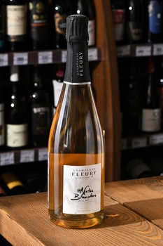 Fleury Notes Blanches Brut Nature - шампанское Флери Нот Бланш Брют Натюр 0.75 л белое экстра брют