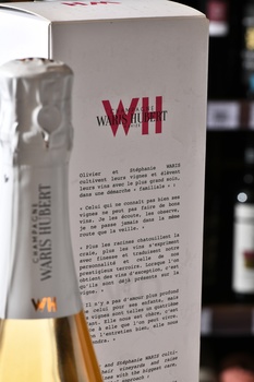 Champagne Blanche Grand Cru Waris Hubert - шампанское Шампань Бланш Гран Крю Варис Юбер 0.75 л белое экстра брют в п/у