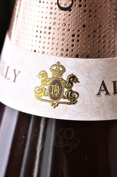 Champagne Alain Bailly Rose de Serzy - шампанское Шампань Ален Байи Роз де Серзи 0.75 л розовое брют